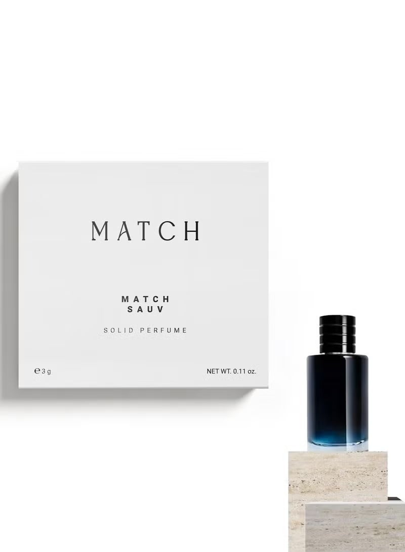 Match Sauv Solid Perfume EDP for Unisex - Image 2