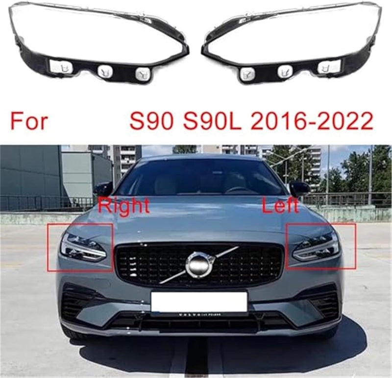 Wivplex Headlamp Cover for Volvo S90/S90L (2016-2022) - Image 3