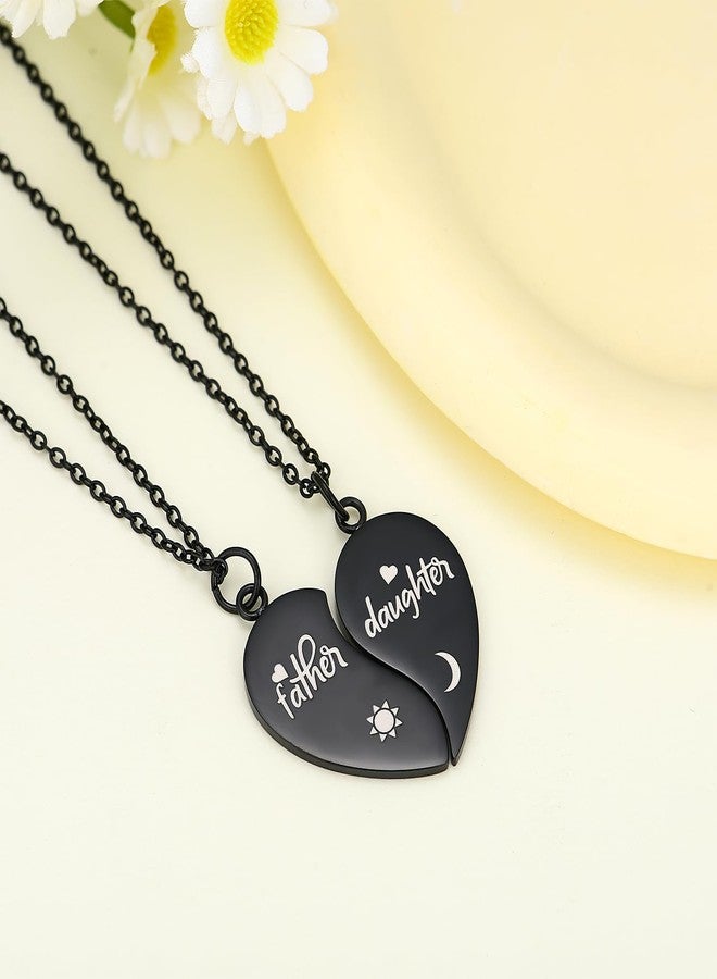 Yonhon Father Daughter Necklace Matching Set for 2 - Image 4