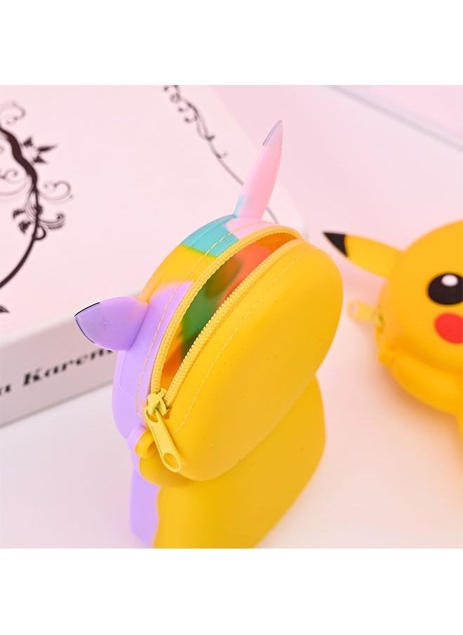 ZCM-HAPPY 3-Piece Mini Crossbody Coin Purse Silicone Stress Relief Bubble Toy  - Image 5
