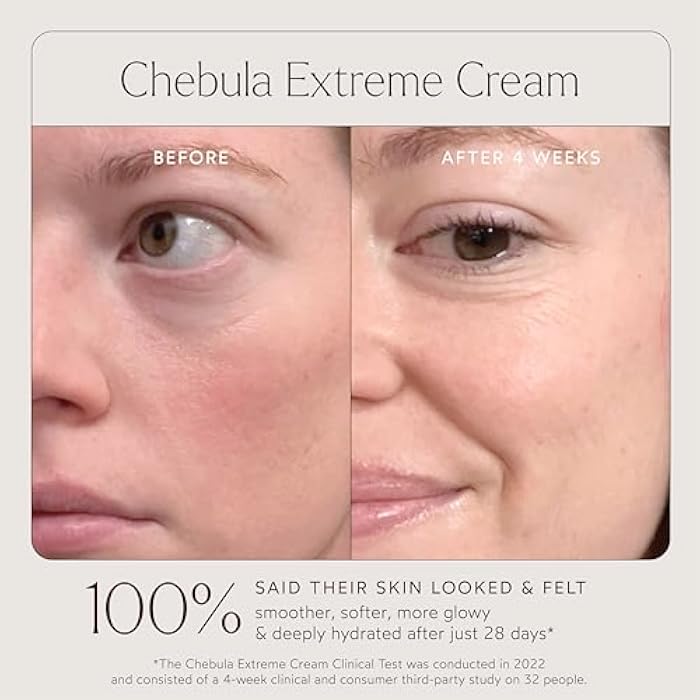 True Botanicals Chebula Extreme Cream | Anti-Aging Moisturizer w/Hyaluronic Acid | Treats Fine Lines & Wrinkles | Dry & Sensitive Skin | Dermatologist Tested, All Natural, Vegan | 1.7 oz | 50 ml - Image 5