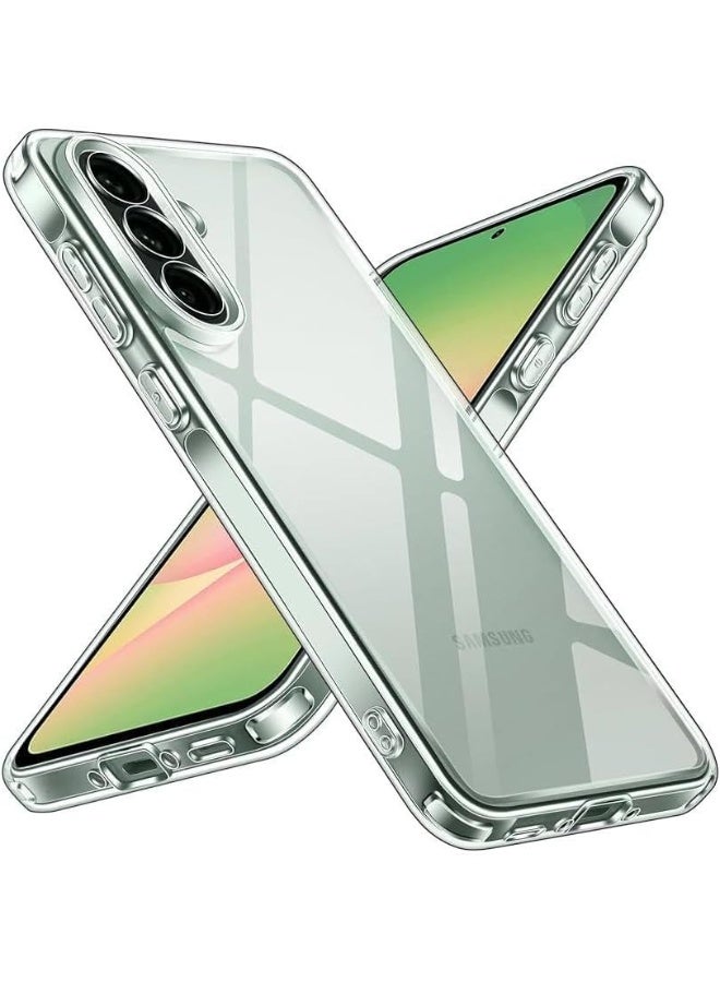 Case Compatible with Samsung Galaxy A15 5G, Cover Silicone Transparent TPU Gorilla Anti-shock Protector Camera Shockproof Corners - ClearCase Compatible with Samsung Galaxy A55 5G, Cover Silicone Transparent TPU Gorilla Anti-shock Protector Camera Shockproof Corners - Clear - Image 1