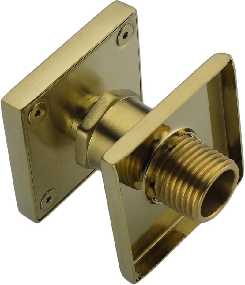 orhemus Brass Body Spray Shower Jet - High Pressure Massage Side Sprayer Spa System Shower Set Adjustable Wall Mounted, Square Brushed Gold Brass Finish - Image 3