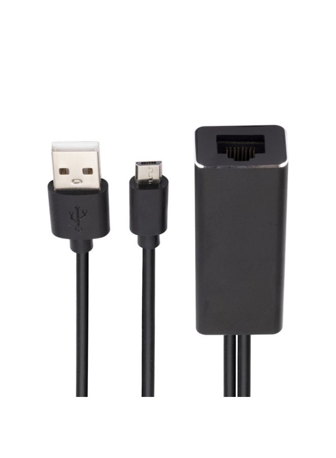 BURAQ WK1109 Micro USB to RJ45 Network Card For Fire TV Stick  - Image 2