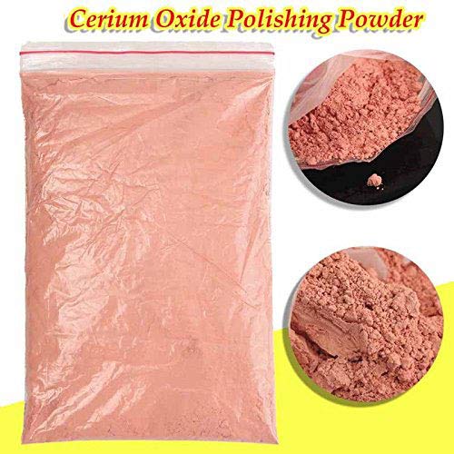 DIY Crafts Red Cerium Oxide Powder/TREO 95% / 2.5 microns / 1.75oz Glass Polishing Compound Powder for Car Windows Craft Tool As Choice (100 Grm, Pink Cerium Oxide) - Image 3