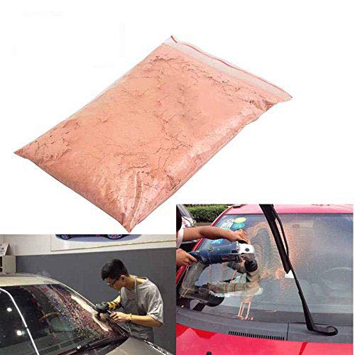 DIY Crafts Red Cerium Oxide Powder/TREO 95% / 2.5 microns / 1.75oz Glass Polishing Compound Powder for Car Windows Craft Tool As Choice (100 Grm, Pink Cerium Oxide) - Image 2