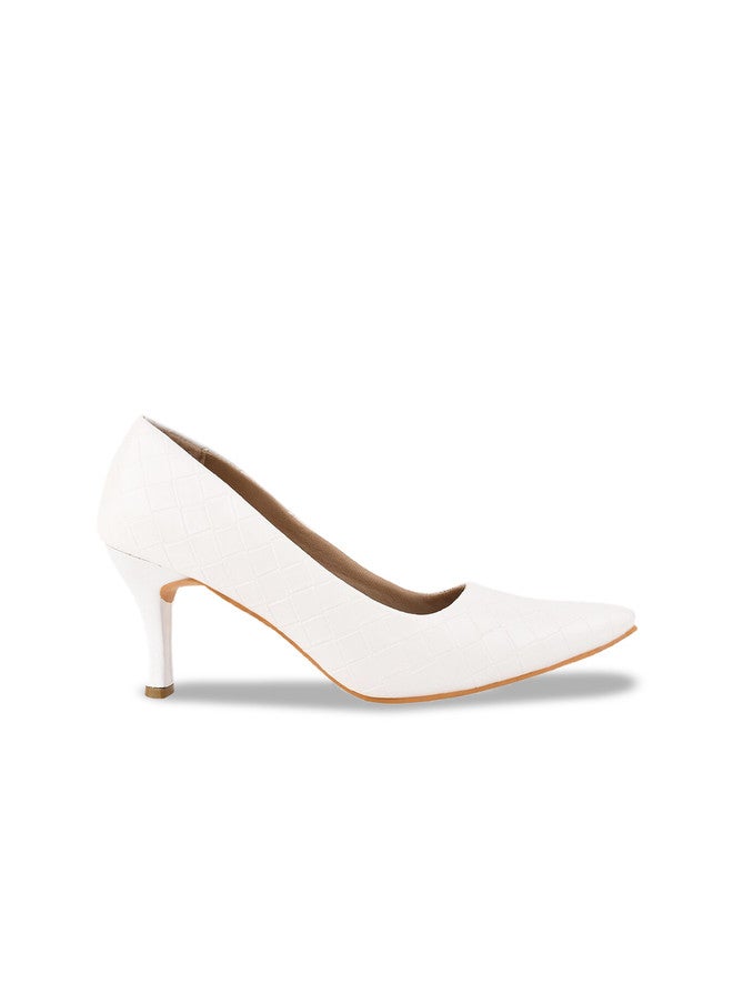 Shoetopia أحذية شوتوبيا للفتيات ذات الكعب المنخفض بتصميم مدبب ومُحكم - Image 5