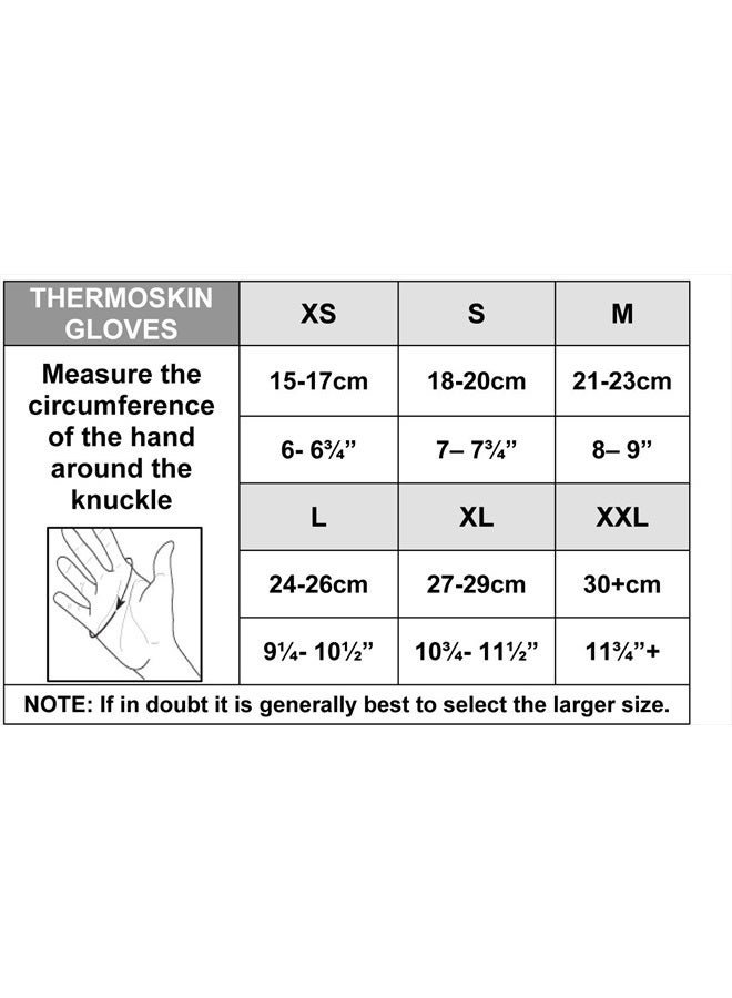 Thermoskin Premium Arthritic Gloves Pair, Black, Relieves Arthritic Pain in Fingers and Hand, Size Medium - Image 2