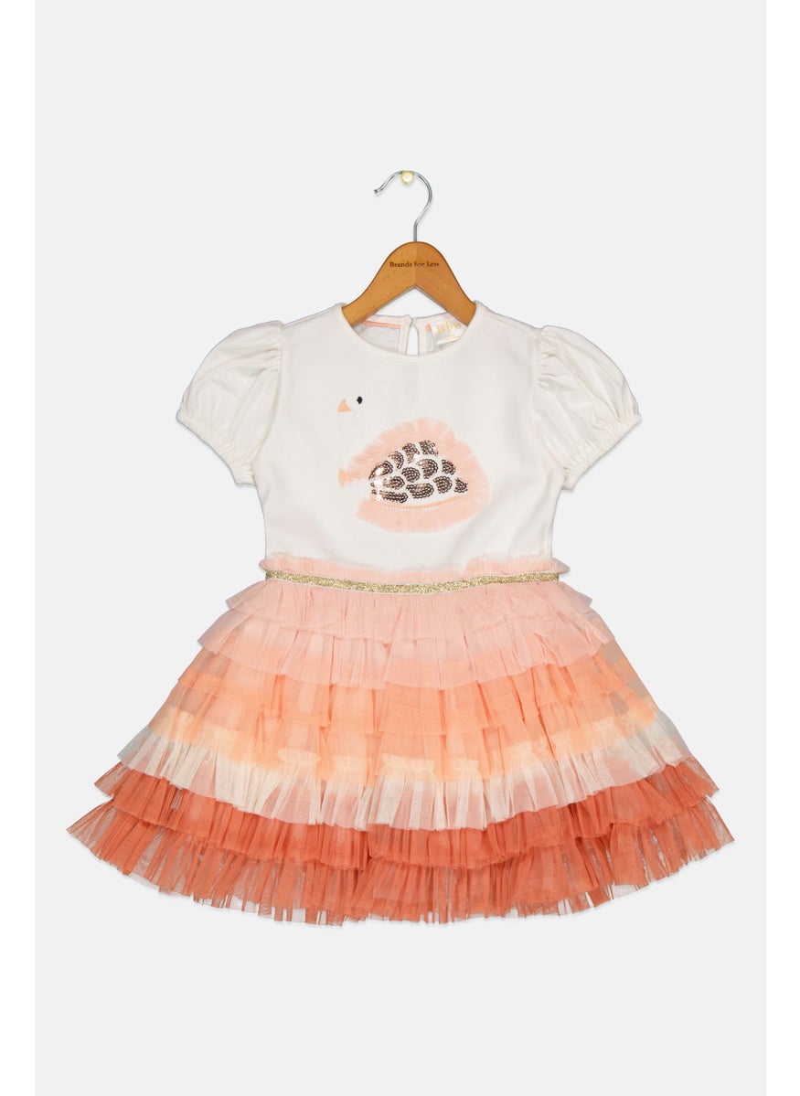 MISS Kids Girl Sequin Pleated Dress, Multicolor  - Image 1