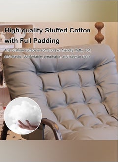 Generic Nursery chair wide,Upholstered Rocking Chair Wide,Relaxing Chair,Rocking Chair Adults,Lounge Chair Outdoor,Rocking Chair Nursery Wide,Detachable Rocking Chair,Garden Chair,For Living Room  - Image 5