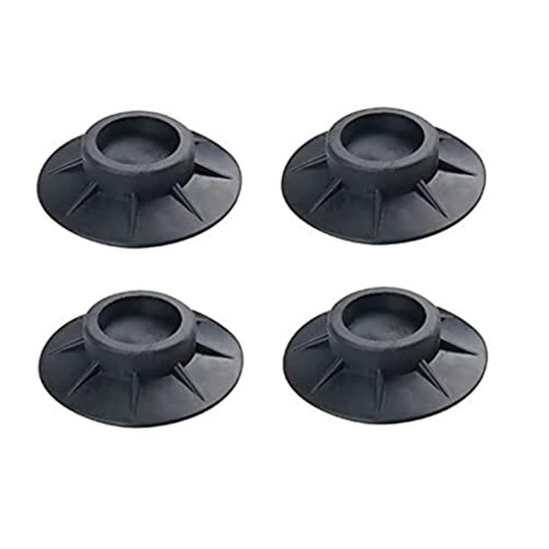 APURK APURK Washing Machine pad Washing Machine Rubber Stands Pads Anti Vibration Furniture Bed Sofa Fridge Anti Skid Home and Kitchen Improvements Items Pack of 4  - Image 1
