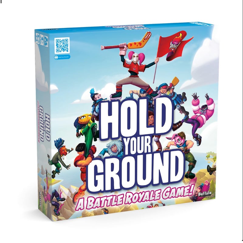 Buffalo Games - Hold Your Ground - Deck Building Action Game - Survival Space Shrinking Action - Strategic Position Game - Ages 8 and Up - Image 1