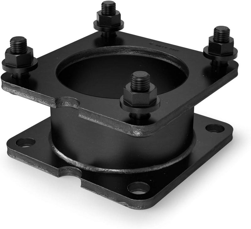 RockTrix Front Leveling Kit - 2 inch Lift - Compatible with 2001-2012 Ford Escape, 2000-2012 Mazda Tribute, 2004-2012 Mercury Mariner - Black Steel Spacer - Image 3