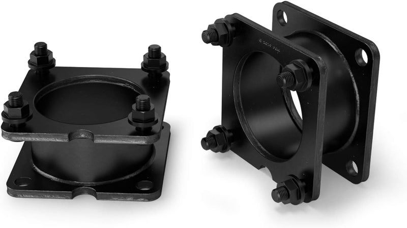 RockTrix Front Leveling Kit - 2 inch Lift - Compatible with 2001-2012 Ford Escape, 2000-2012 Mazda Tribute, 2004-2012 Mercury Mariner - Black Steel Spacer - Image 1
