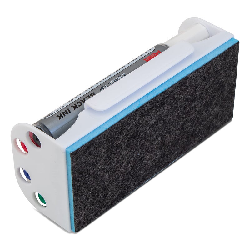 Pentel Markathon Pump Dry Erase Marker, Chisel Tip, Assorted Colors, 4 Pack with Eraser (MWL6SXBP4MKIT) - Image 3