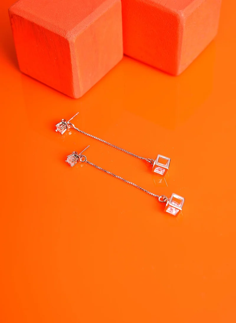 SOHI Contemporary Designer Stone Artificial Drop Earring Jewellery