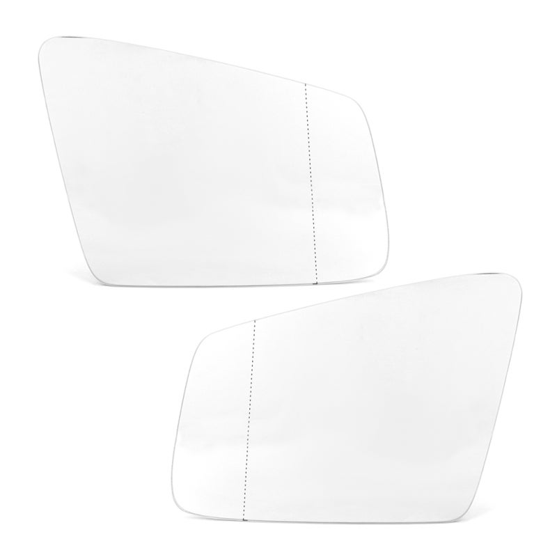 Car Rearview Mirror Lens: ABS Material, Heating Function - Exquisite Workmanship, Original Replacement for Benz W212, Benz 204, Benz 221 2010-2013, Safe Driving - Image 2