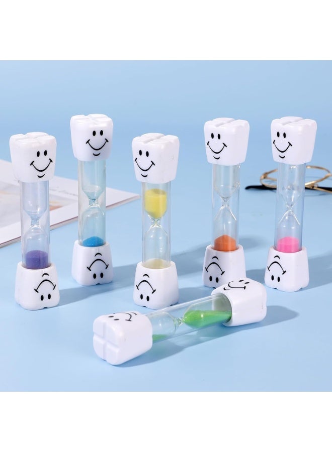 ساعة رملية تعليمية علي شكل اسنان للأطفال 2-3 دقيقة - قطعة واحدة -لون عشوائى - Image 4