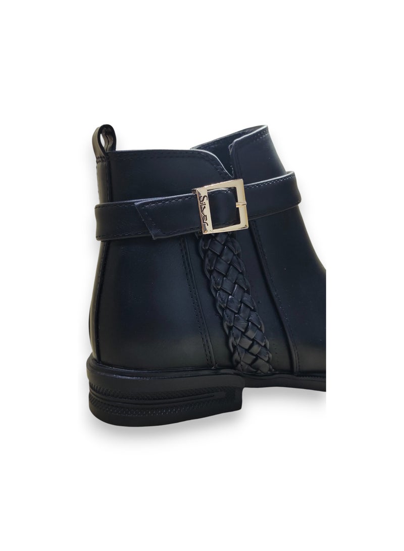 Half boot with side braid - Image 4