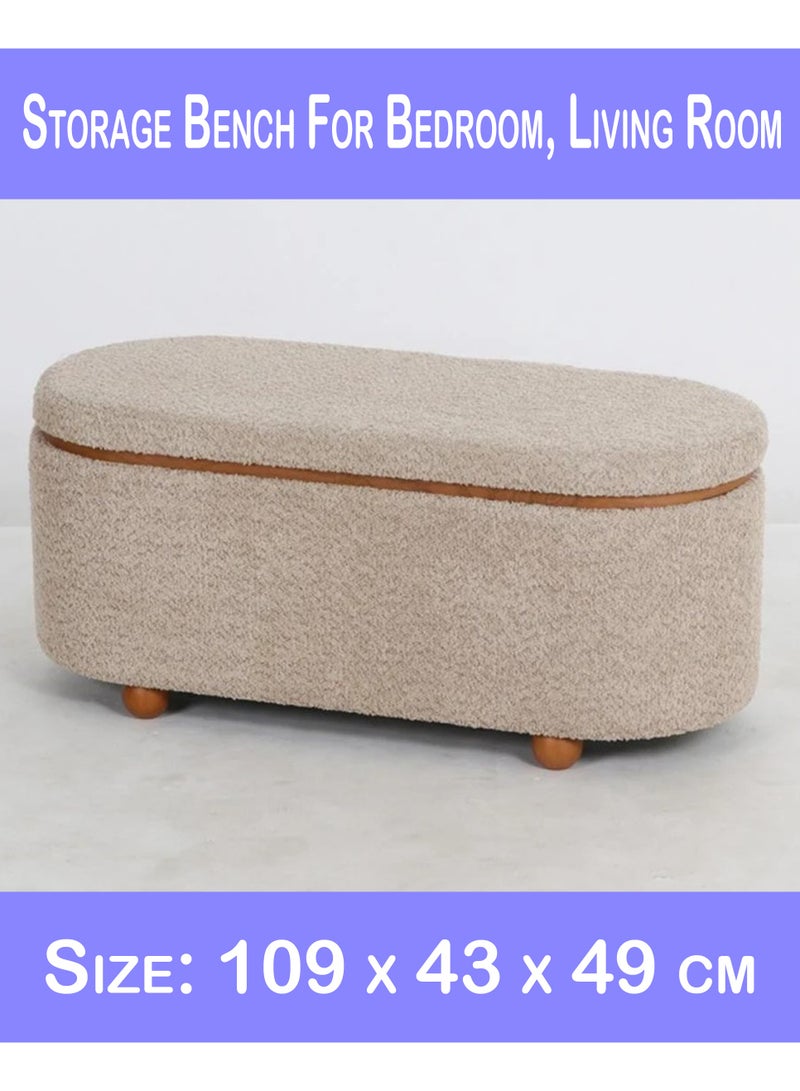 Modern Storage Bench For Bedroom, Living Room 109*43*49 CM - Image 1