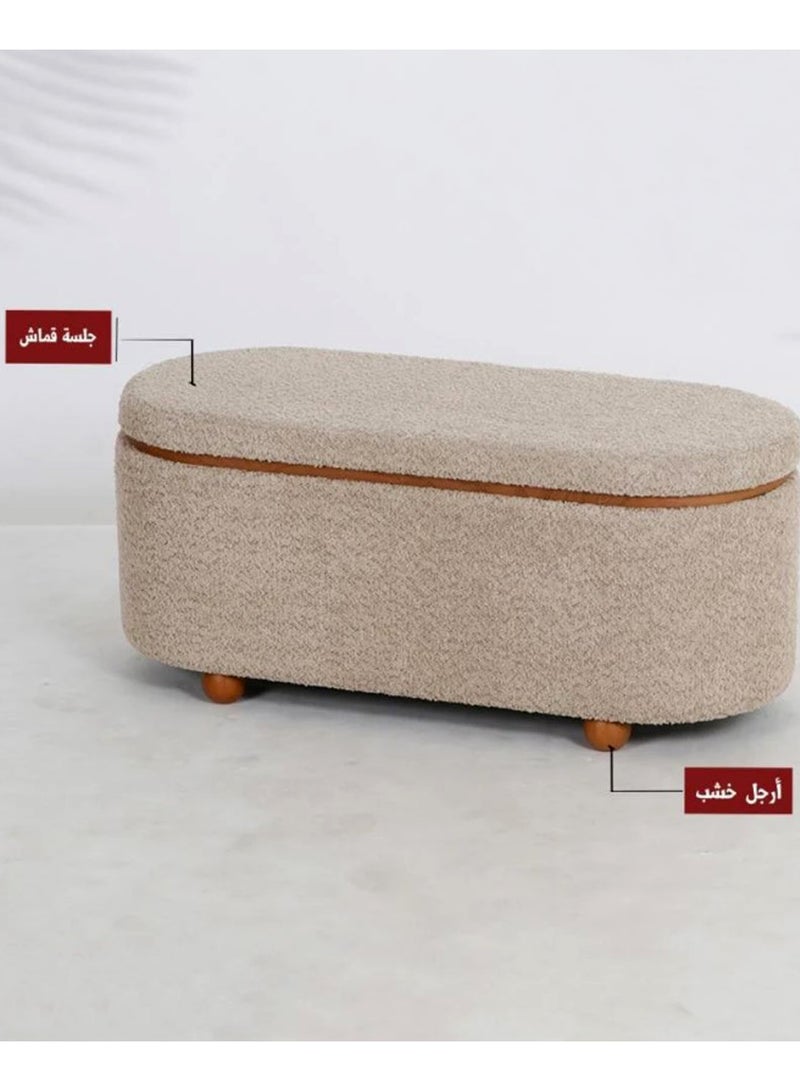 Modern Storage Bench For Bedroom, Living Room 109*43*49 CM - Image 5