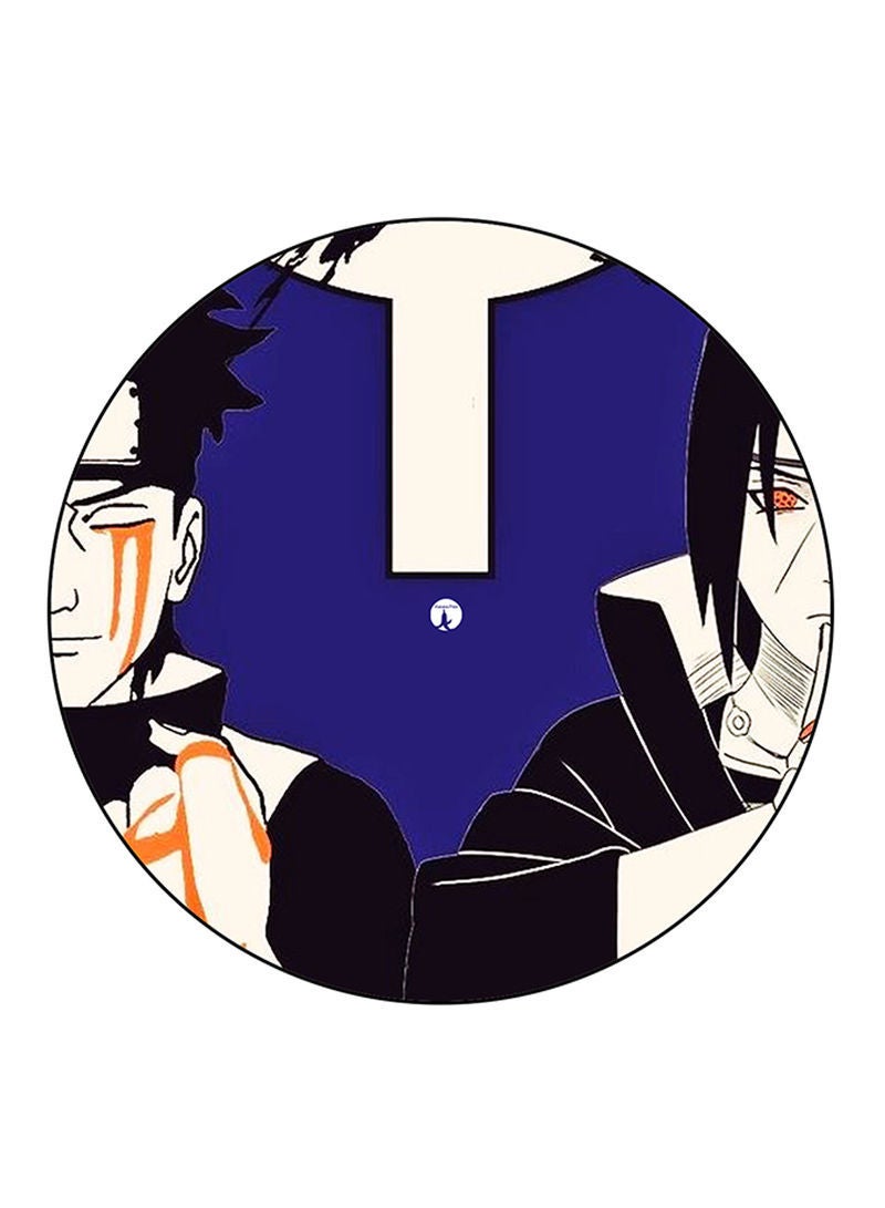 RKN The Anime Naruto Printed Round Pin Badge Multicolour - Image 1
