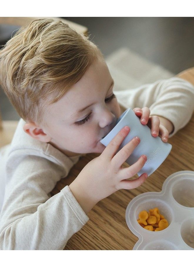 otterlove - Silicone Baby & Toddler Training Cup Pediatric Ot Approved 100% Platinum Pure Lfgb Silicone Unbreakable Plastic Free Tiny Cup Perfect For Baby Led Weaning - Image 1