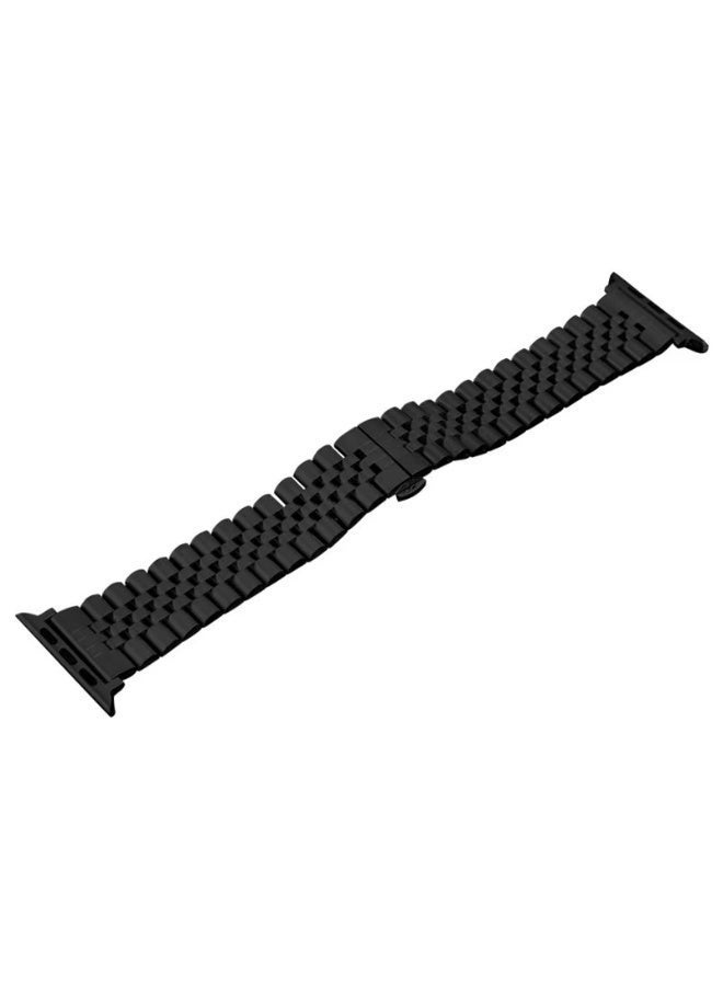 JOHN PAULS Apple Watch Straps Stainless Steel Band Compatible With 42mm 44mm 45mm 46mm 49mm Apple Watch Series 8/7/6/5/4/3/2/1/SE/SE2/Ultra - Image 3