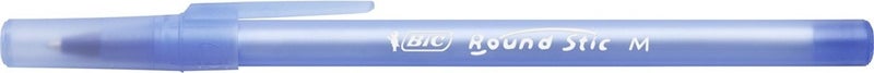 Bic Round Stic Ballpoint Pen Blue 60's - Image 4