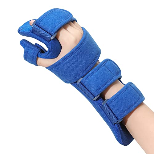 Fanwer Resting Hand Splint, Stroke Hand Therapy Equipment for Stroke Recovery Patients, Carpal Tunnel Syndrome, Arthritis, Tendinitis, Metacarpal Breaks - Image 1