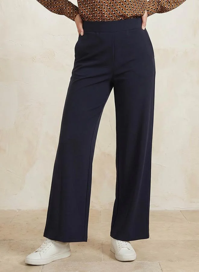 Splash FAV Wide Leg Ponte Pants