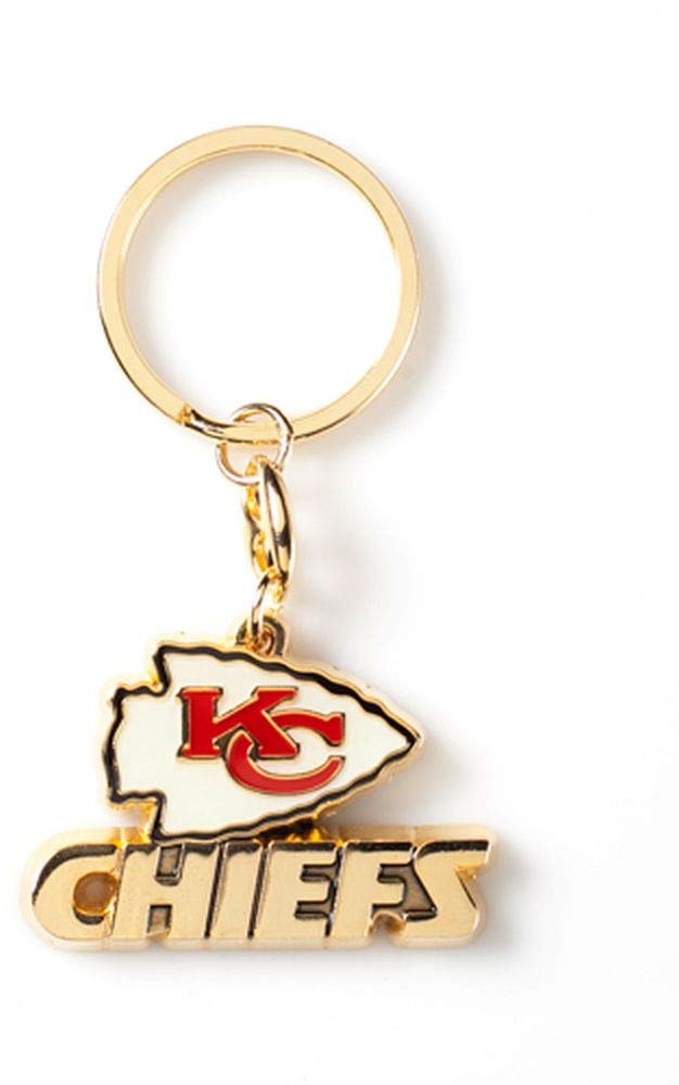 Aminco NFL Kansas City Chiefs Heavyweight unisex-adult Keychain, red, 5 - Image 3