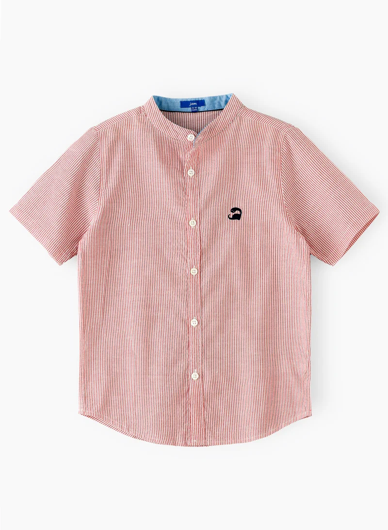 JAM Boys' Classic Cotton Shirt Timeless Comfort & Everyday Versatility