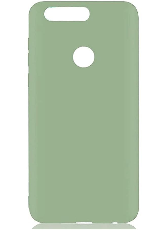 erorex - Flexible Plastic Matte Case Cover Without Shine Soft Touch Mobile Phone Case Cover Compatible With Huawei Nova 2 Plus Dual Sim Huawei Nova 2 Plus Green - Image 1