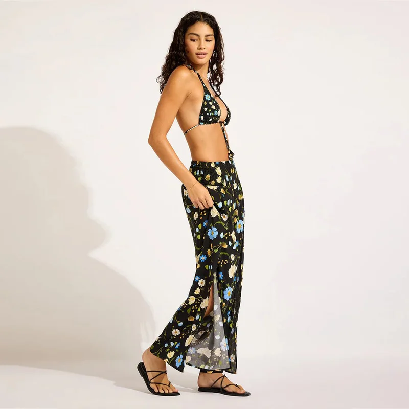 Seafolly  Modern Romance Shirred Waist Wrap Pant - Women for Women | Best Price UAE