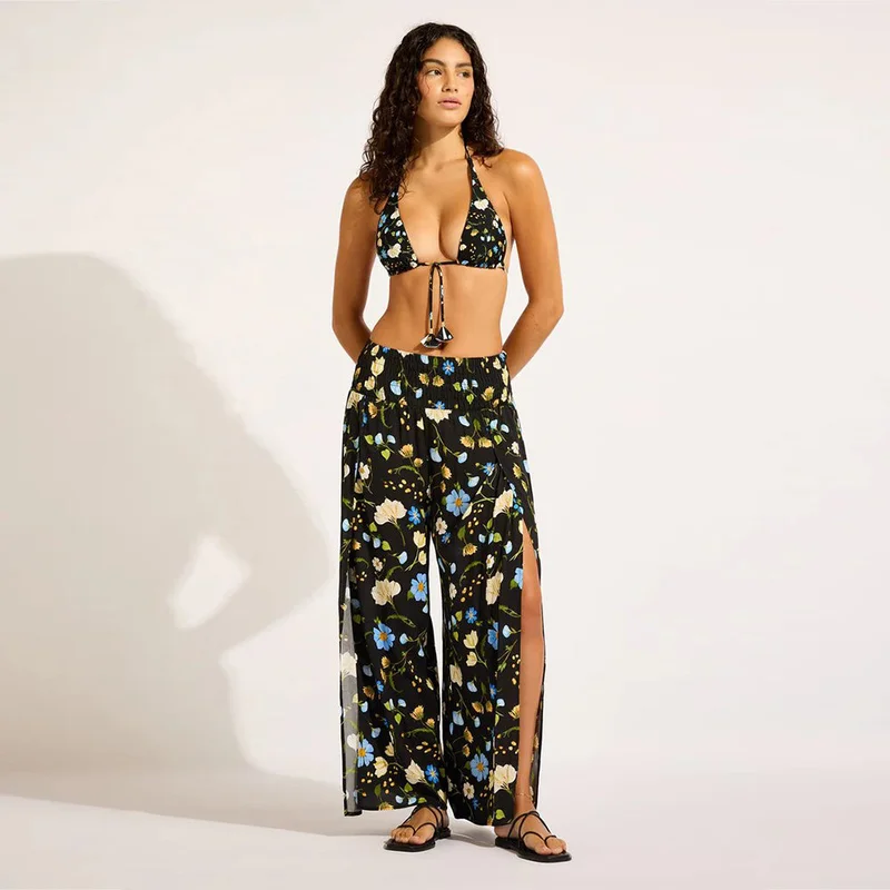 Seafolly  Modern Romance Shirred Waist Wrap Pant - Women for Women | Best Price UAE