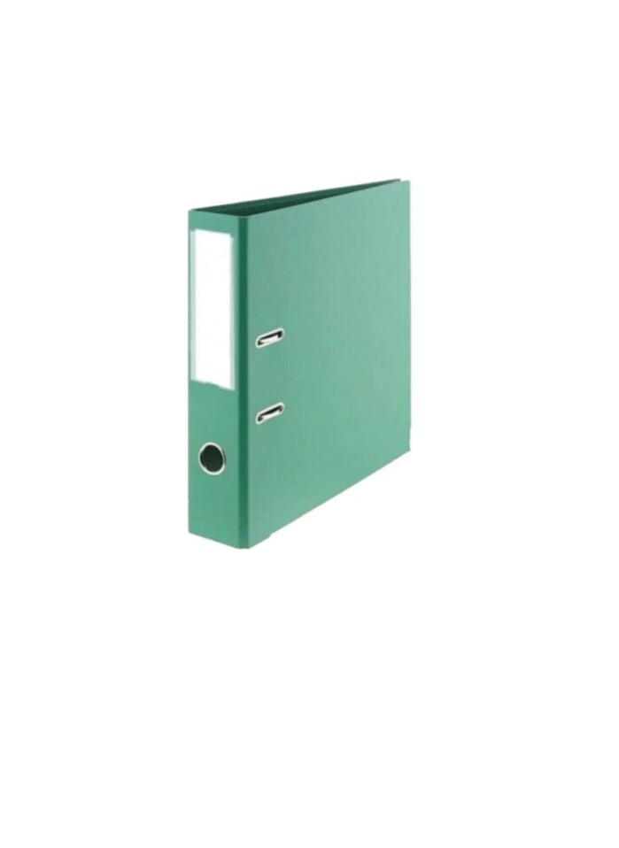 Alba Rado - 5-Piece Fixed Broad Box File Green 3 Inch Width (8CM)full scape A4 - Image 1