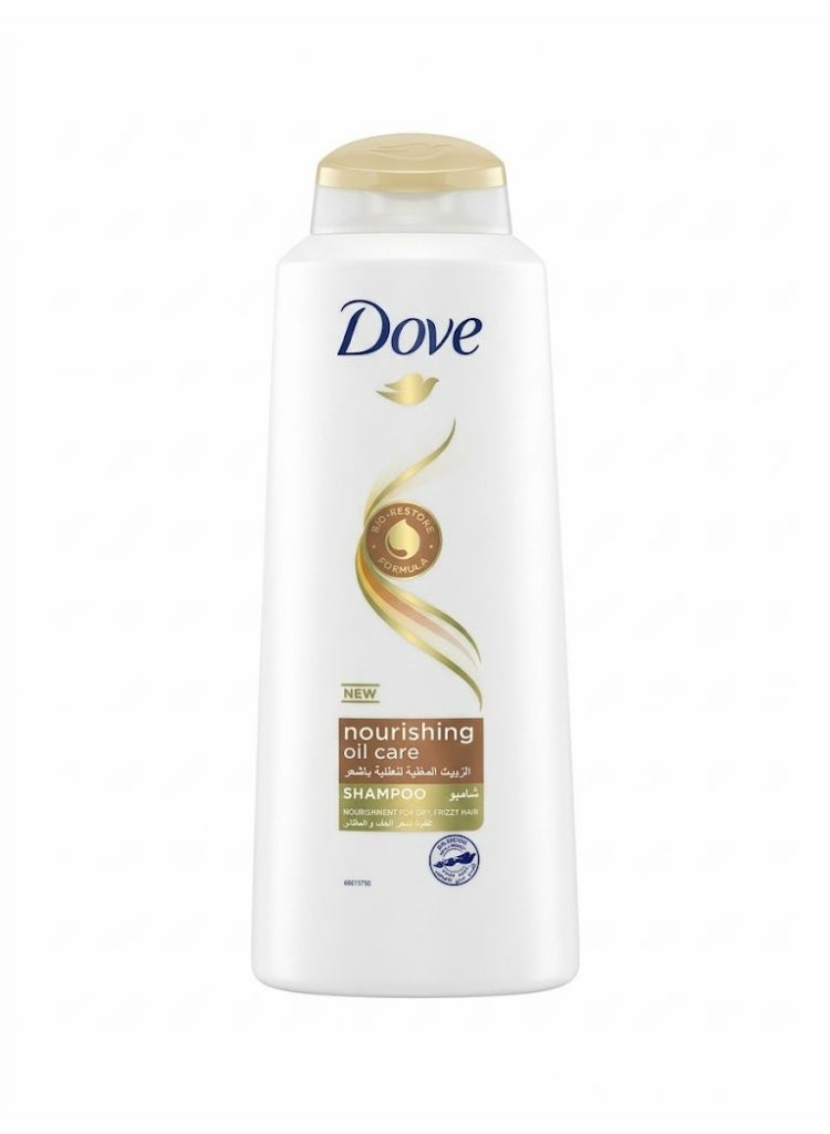 Dove Nourishing Oils Shampoo for Hair Care 590ml