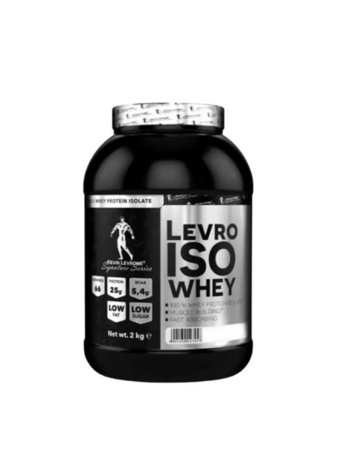 KEVIN LEVRONE - Levro Iso Whey, 100% Whey Protein Isolate, Vanilla Flavor, 2kg - Image 1