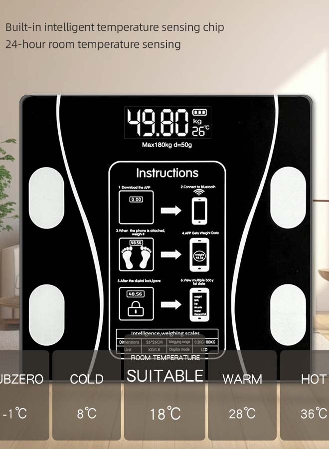 Smart Body Fat Scale | Accurate Weight and BMI Measurement - Essential for Health Management - Image 2