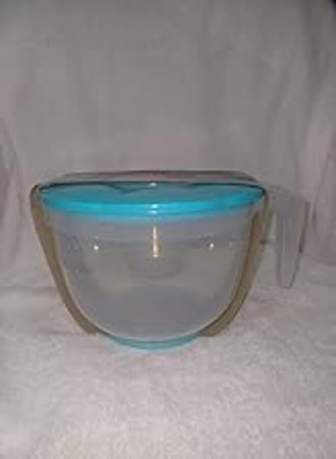 Splashproof Mixer Bowl With Special Protection Lid 