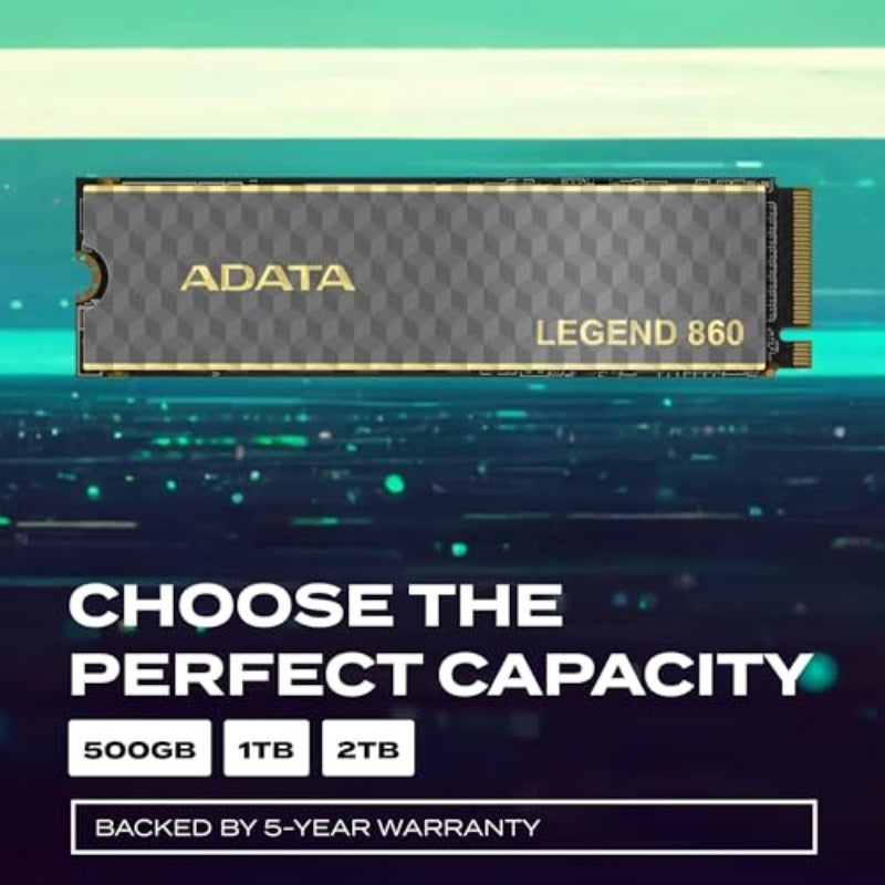 Ssd Legend 860 500gb Pcie 4x4 5000 3000 Mb s M.2 sleG-860-500gcs - Image 3