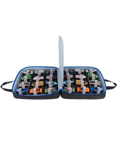 KISLANE Carrying Case For 24 Monster Jam Trucks Kids Toy Truck Storage Compatible With 24 Monster Jam Trucks Holding For 1:64 Scale Monster Jam Trucks (No Accessories Included)  - Image 2
