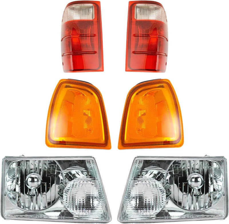 TRQ 6 Piece Lighting Kit for 2001-2005 Ford Ranger - Image 3