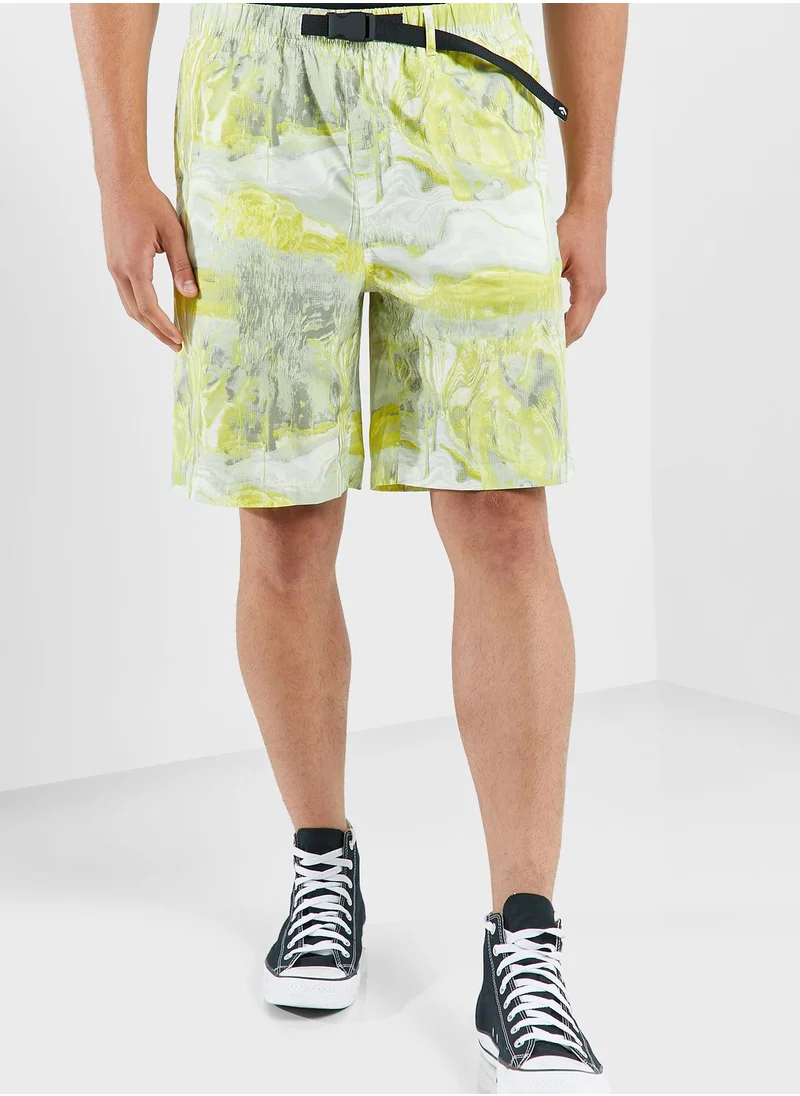 CONVERSE Elevated Aop Cargo Shorts