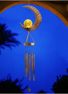 VUCATIN ضوء القمر لعيد رمضان، ضوء LED للحديقة بالطاقة الشمسية، ديكور للمناظر الطبيعية للحديقة في الهواء الطلق  - Image 3