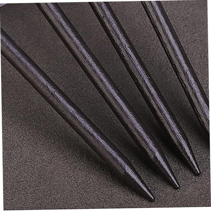 Floral tassel wooden disc hairpin with Hanfu cheongsam - Image 2