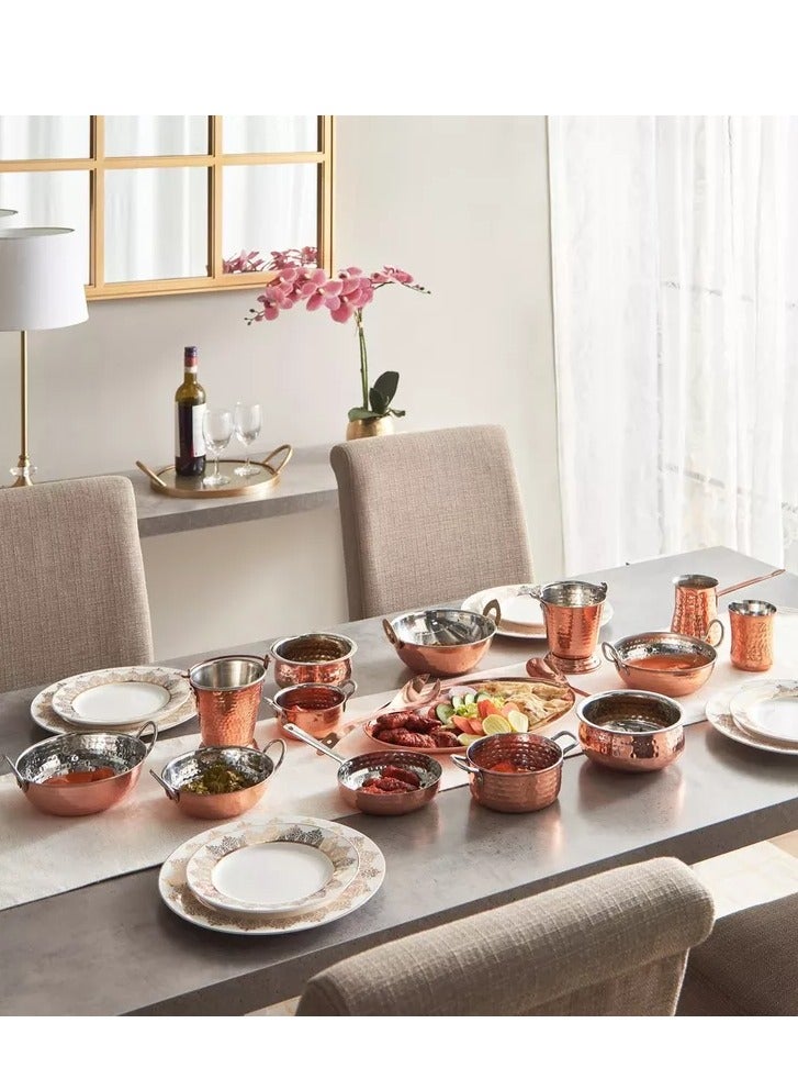 هوم بوكس دلو صلصة نحاسي لامع - 10.75 سم - Image 4