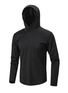 Loquat Men Quick Dry Breathable Elastic Coat Black  - Image 1