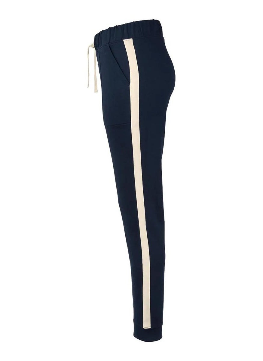 Tchibo Women Drawstring Jogging Pants, Navy  - Image 4